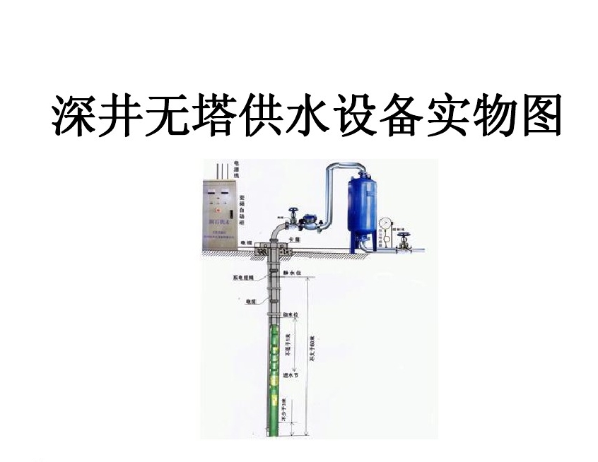 南昌西湖区井泵无塔式供水设备